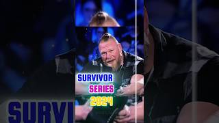 Brock Lesnar’s Epic WWE Return at Survivor Series 2024 🤯🔥 [upl. by Turrell]