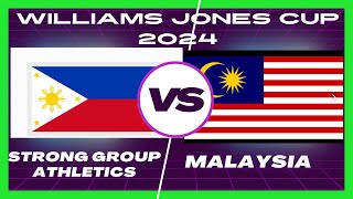 PHILIPPINES SGA VS MALAYSIA LIVE SCORE  WILLIAM JONES CUP 2024 [upl. by Aisatnaf]