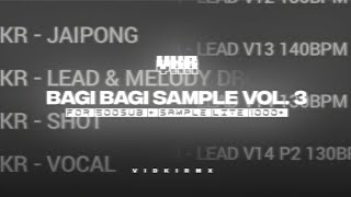 BAGI BAGI ViDKi SAMPLE PACK Vol3 FOR 500SUB😋🤙 [upl. by Gottfried]