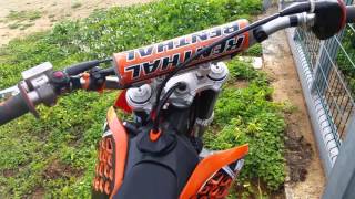 KTM SX 65 START UP acceleration [upl. by Quinton986]