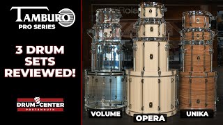 Tamburo Pro Series Drum Sets Review  Opera Unika and Volume [upl. by Etterual703]