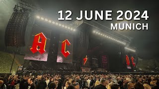 ACDC Live in Munich II⚡️🎸🤘🏻Impressions  12 June 2024 [upl. by Rairb662]