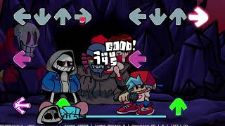 FNF Vs Dusttale Sans  Red Megalovania 4k [upl. by Ocire]