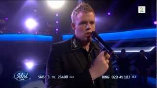 Steffen Jakobsen  First we take Manhattan  Norwegian Idol 2013 [upl. by Fred936]