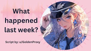 F4A Arrested By A Confused Police Officer ASMR Roleplay Script byGoldenProxyy [upl. by Anikes160]