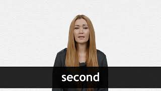 How to pronounce SECOND in American English [upl. by Kyne]