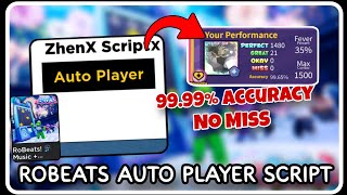 BEST  RoBeats Auto Player Script Hack  ROBLOX SCRIPTS  100 Accuracy  2024 [upl. by Isoj650]