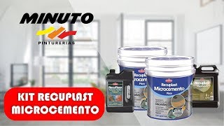 Recuplast Microcemento  Kit completo [upl. by Massey]