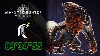 MHW  Bazelgeuse 0334quot55 Great Sword Solo [upl. by Nepil]