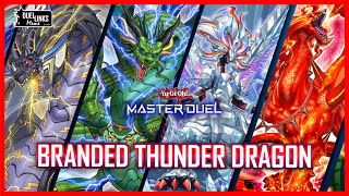 Branded Thunder Dragon  Fusion Summon is the Best Summoning Method YuGiOh Master Duel [upl. by Sadick]