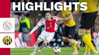 Highlights Jong Ajax  Roda JC  Keuken Kampioen Divisie [upl. by Godred791]