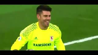 Victor Valdes ● Best Saves 2016 2017 ● Middlesbrough ● HD [upl. by Ainorev901]