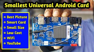 Smallest Universal Smart Android Board for LED TV Monitor and Laptop Screen HKV352RC A10 [upl. by Edwin95]