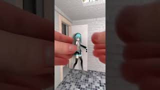 Plasticine sculpting Hatsune Miku This Hatsune Miku is made of plasticine Hatsune Miku Handmade [upl. by Ddal490]