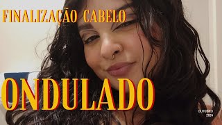 como finalizar cabelo ondulado natural minha skin care atualizada testando nova máscara Skala [upl. by Bach642]