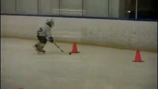 Matthew 4 year old hockey SpinORama Mite MiniMite [upl. by Meredeth105]