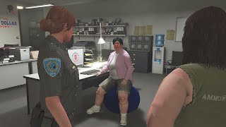 Meeting Maude Eccles in GTA 5 Online Bottom Dollar Bounties DLC [upl. by Shyamal954]