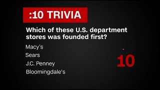 10 Second Trivia  CNN 10  February 19 2020 [upl. by Leuqram]