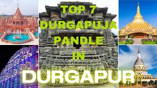 top 7 durgapuja pandel in durgapur 2024  durgapuja pandel theme  zedsixofficial [upl. by Hairem]