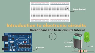 How to use breadboard  Electronic circuit design  Breadboard Tutorial For Beginners  UrduHindi [upl. by Yetsirhc]