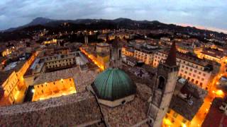 Ascoli Piceno  Città delle 100 torri  AP Drones [upl. by Nilad]