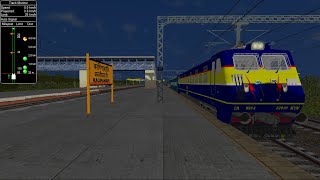 RAILINDIA ROUTE JOURNEY IN MSTS OPEN RAILS [upl. by Dlorad]