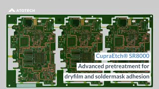 CupraEtch® SR8000 – advanced pretreatment for dryfilm and soldermask adhesion [upl. by Jt]