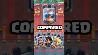 Royal Chef 👨‍🍳🥞 Compared to Other Tower Troops clashroyale shorts royalchef [upl. by Johannah]