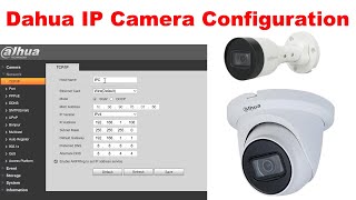 How To Configure DAHUA IP Camera On PCLaptop [upl. by Adnirem]