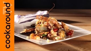 Riso alla pescatora  Risotto di pesce facile e veloce [upl. by Lindemann]