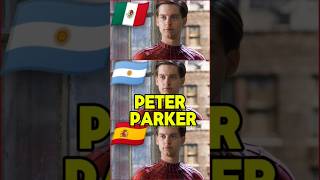 Peter Parker  Mismo Idioma Diferente Doblaje spiderman tobeymaguire spiderman4 [upl. by Ilram374]