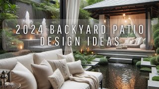 2024 Patio Design Ideas Backyard Garden Landscaping Ideas patio interiordesign [upl. by Marutani]