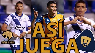 ASÍ JUEGA GUILLERMO MARTÍNEZ NUEVO JUGADOR DE PUMAS  REACCIÓN [upl. by Samled419]