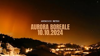 AURORA BOREALE ancora visibile dallItalia [upl. by Anaejer859]