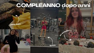 CENA CON AMICI 🥳  allenamento pasto libero riflessioni… ✨ [upl. by Doomham]