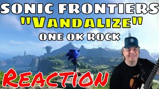 Sonic Frontiers OST quotVandalizequot Reaction [upl. by Mord]