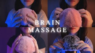 ASMR 2 Hour Fluffy Mic Touching amp Scratching  Brain Massage  Sleepy  Asmr collection  No Talking [upl. by Lennod]