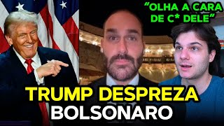 REACT Eduardo Bolsonaro é PEGO DE SURPRESA Ao Vivo [upl. by Roderick]