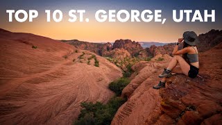 TOP 10 HIKES amp DAY TRIPS IN ST GEORGE UTAH [upl. by Amrak]