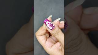 Cute and easy nailart for beginners nailart nailartforbeginners nailartathome shorts nails [upl. by Bobseine]