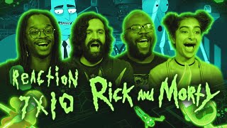 quotAre we still in the holequot Rick and Morty  7x10 Fear No Mort  Group Reaction [upl. by Earised]