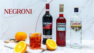 Craft the Perfect Negroni  A Simple amp Classy Cocktail Recipe [upl. by Arathorn]