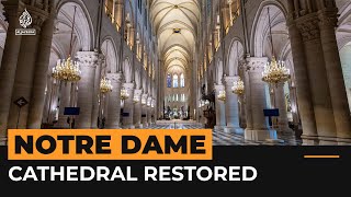 A first look at the fully restored Notre Dame Cathedral  AJ Shorts [upl. by Steen679]