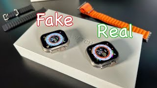 Latest Apple Watch Ultra Vs Fake  2023 [upl. by Mcnamara]