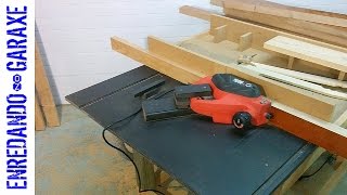 How to use my THICKNESS PLANER [upl. by Airotciv]