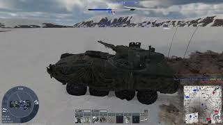 M1128 Wolfpack Stryker MGS Modern Rifled 105mm APFSDS Round Wonder War Thunder [upl. by Llenrub]