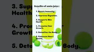 6 benefits of amla juiceamlajuicebenefitsamlajuiceamlashortfeedviralshortvitaminbenefitsyt [upl. by Ulysses749]