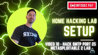 How To Hack and Exploit Port 25 SMTP Metasploitable 2 Full Walkthrough  Home Hacking Lab Video 10 [upl. by Eniak498]