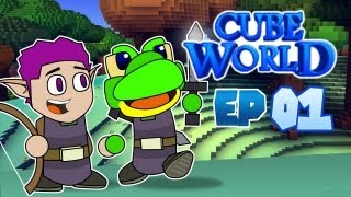 quotComienza la Aventuraquot CUBE WORLD  Episodio 1  Vegetta y Willyrex [upl. by Femi]