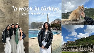 türkiye vlog 🇹🇷  izmir amp istanbul travel uni vlog [upl. by Dyan876]